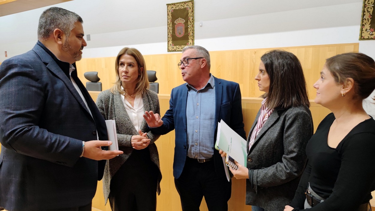 Grupo de diputados provinciales. PSOE.