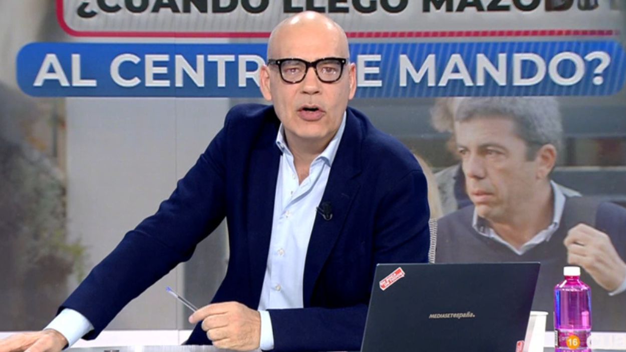 Nacho Abad, presentador de 'En boca de todos'. Mediaset España