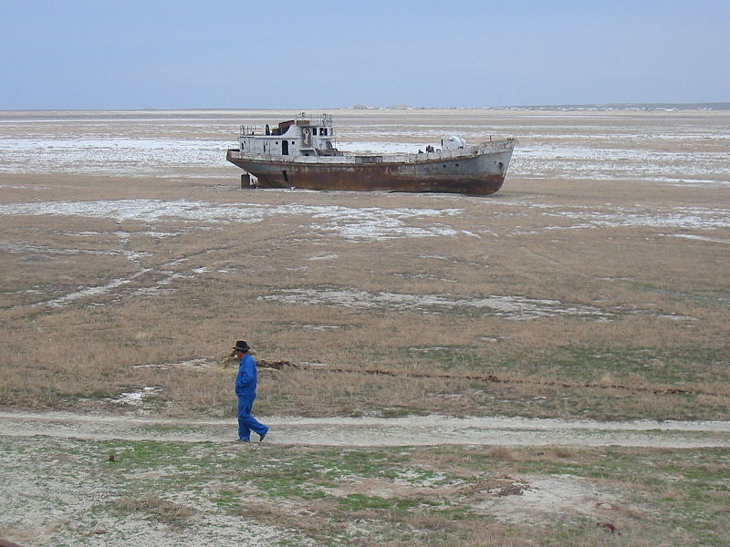 El desierto de Aral, antes conocido como el mar de Aral