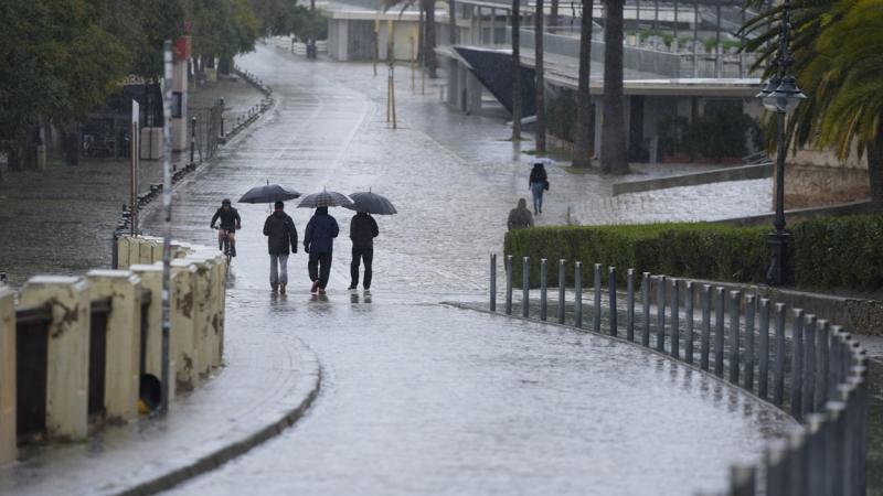 La lluvia será protagonista el fin de semana. EP