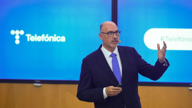 Emilio Gayo, consejero delegado de Telefónica, en una imagen de archivo. EP