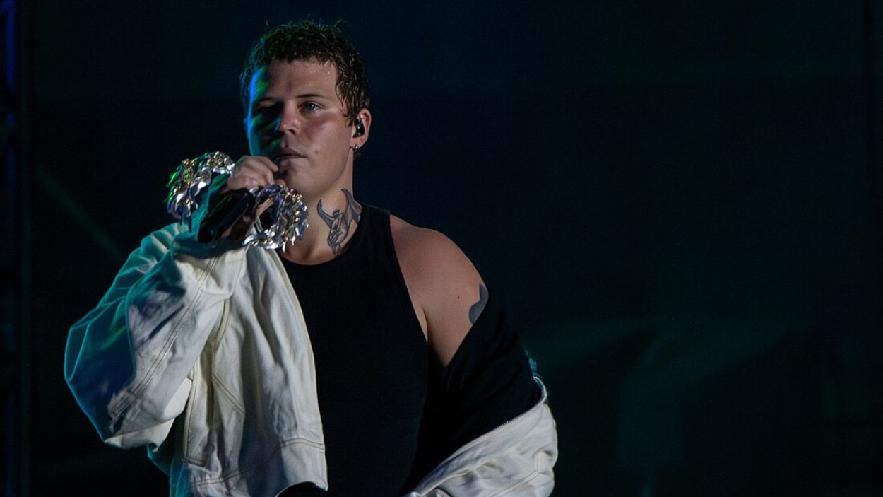 Yung Lean durante un concierto. Wikipedia