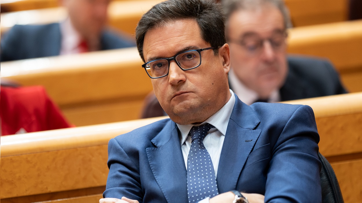 El secretario general del PSOE-M, Óscar López. EP