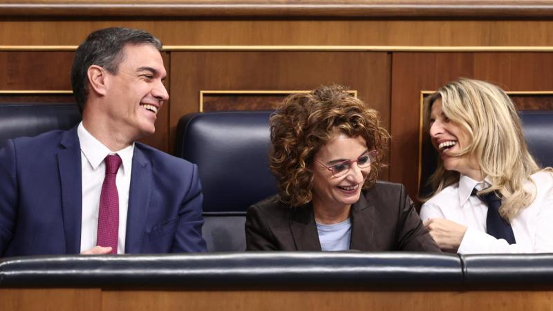 Díaz marca la nota discordante del Gobierno en dos materias clave: gasto en Defensa y Presupuestos. EP.