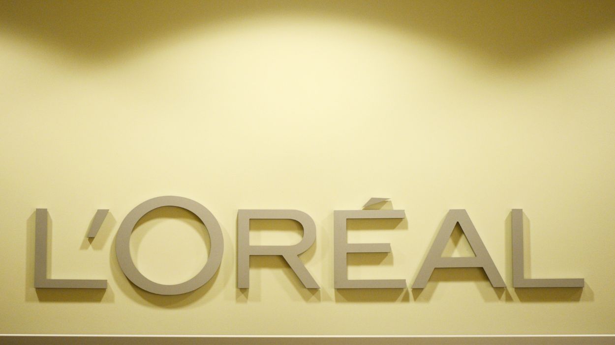 El logo de la empresa L'Oréal. EPArchivo.