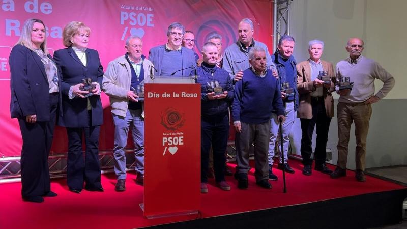 El portavoz del Grupo Socialista en el Congreso, Patxi López, en la Fiesta de la Rosa de Alcalá del Valle (Cádiz). EP