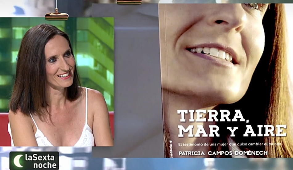 Momento de la entrevista de Patricia Campos en 'La Sexta Noche'.