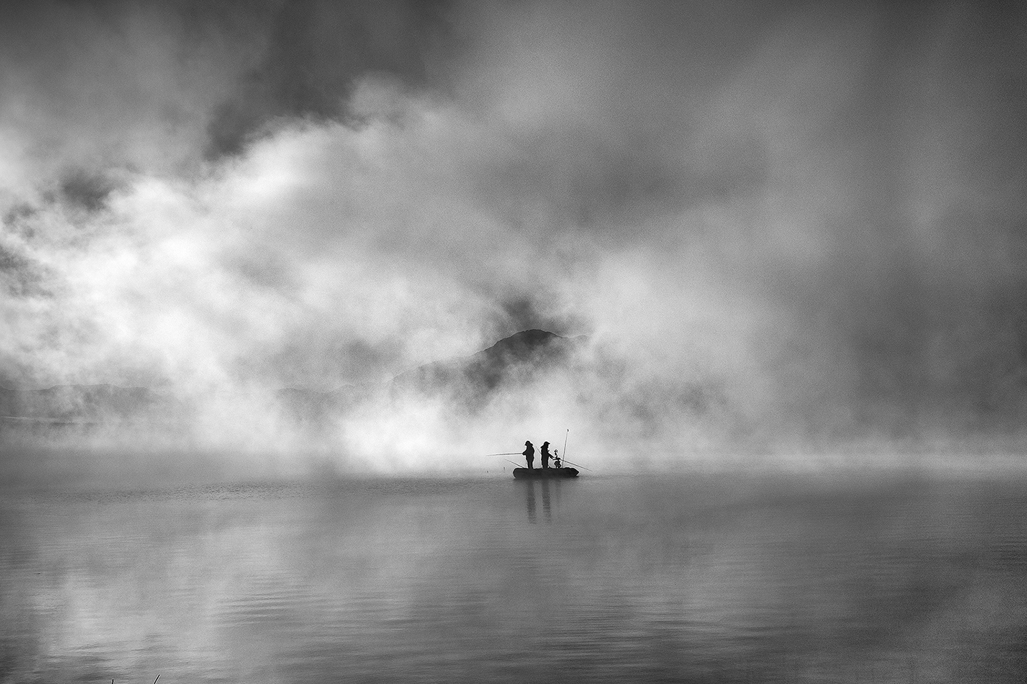 'Agua y y niebla', de Eduard Francés, fotografía ganadora PhotoAquae 2025