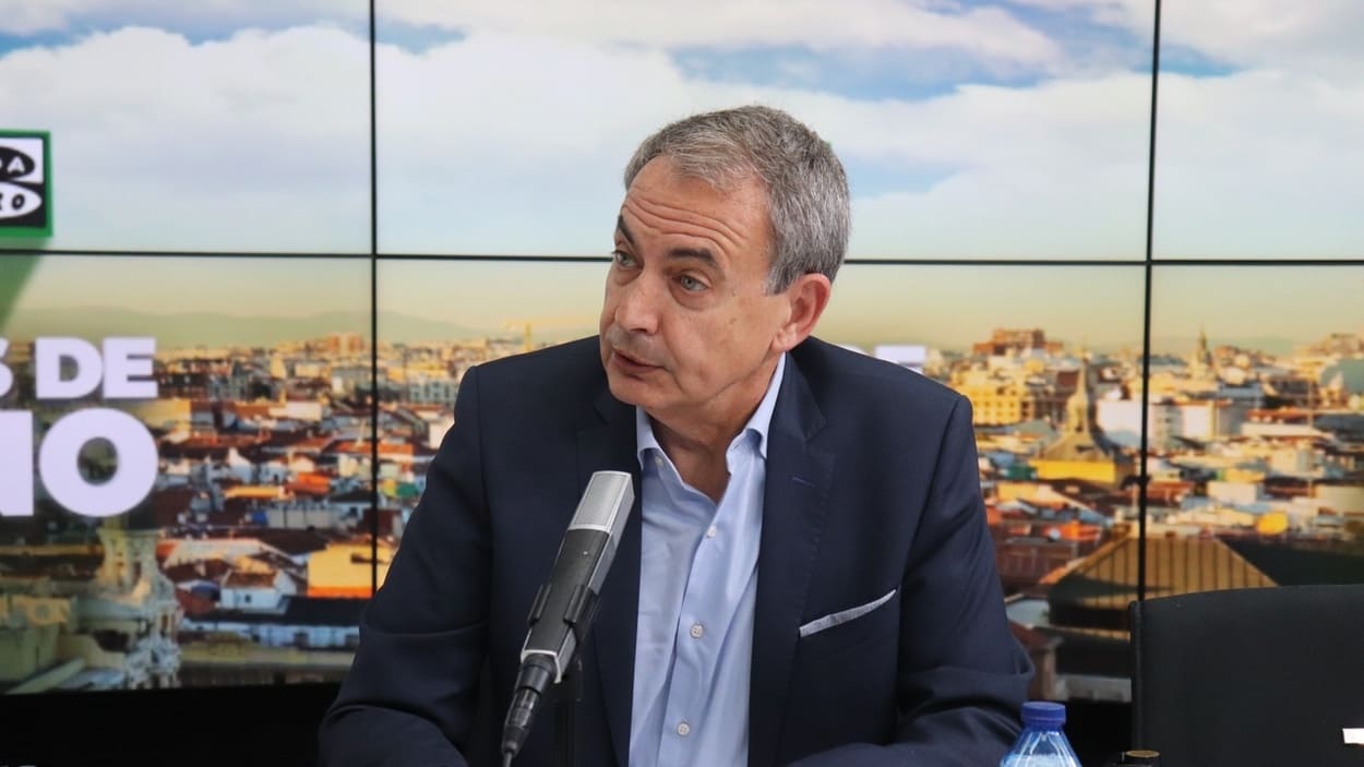 José Luis Rodríguez Zapatero en 'Más de uno'. Onda Zero