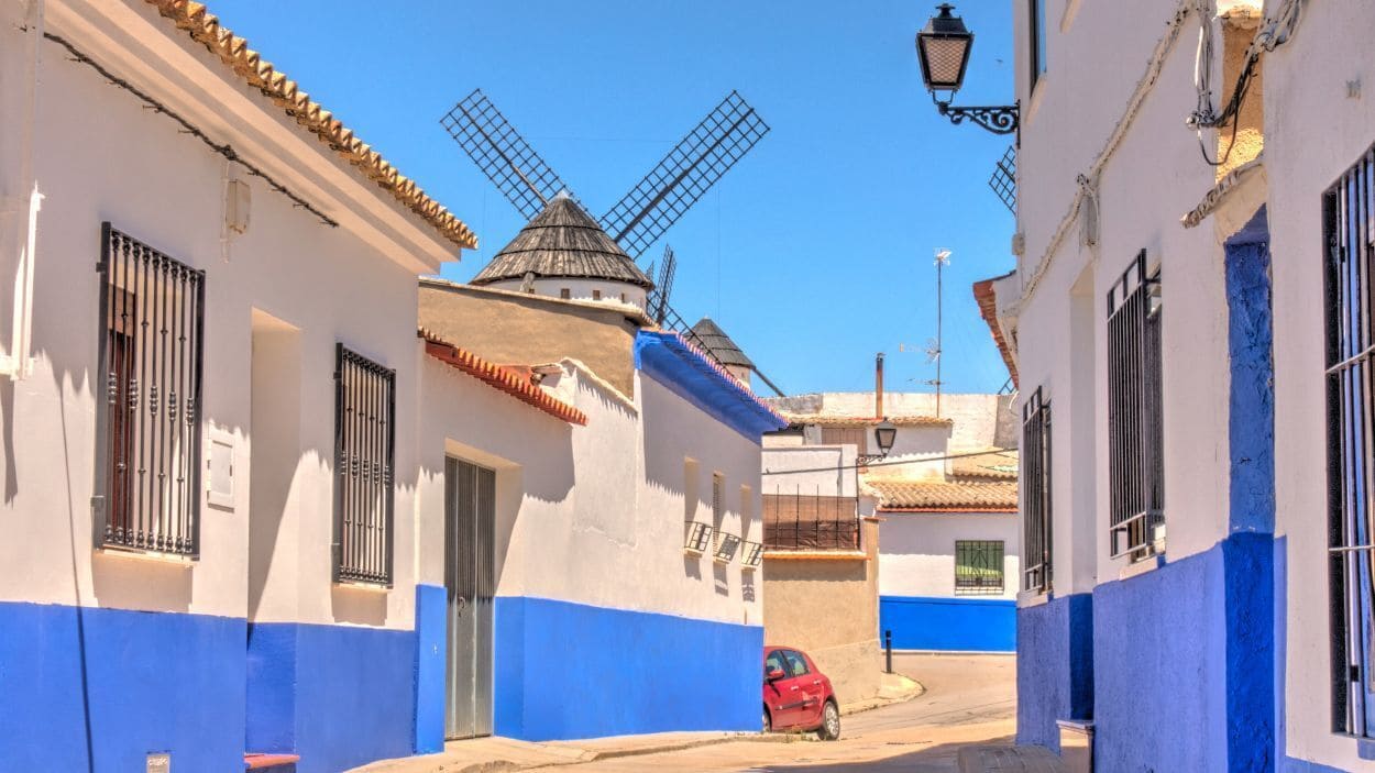 Calles empedradas de Campo de Criptana