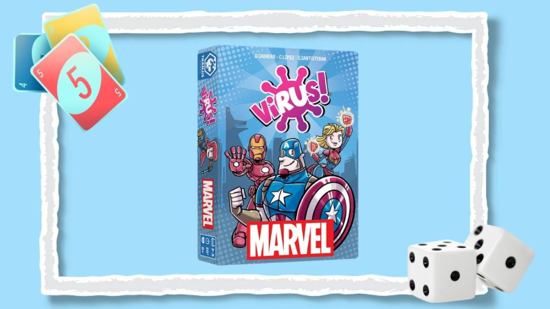 Virus! Marvel, juego de Mesa de Tranjis Virus! Marvel, juego de Mesa de Tranjis