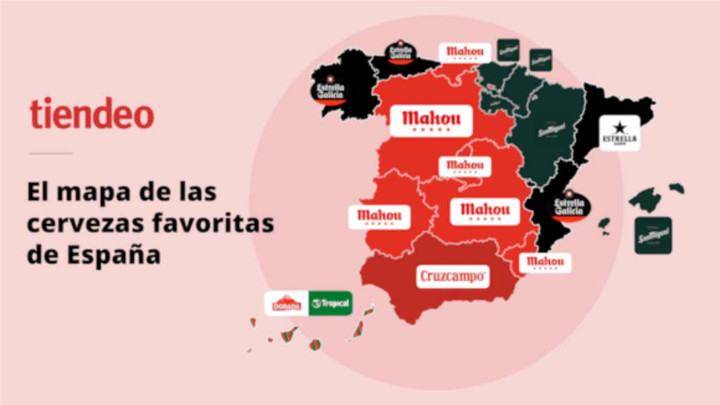 Cervezas más consumidas por comunidades. Tiendeo Cervezas más consumidas por comunidades. Tiendeo