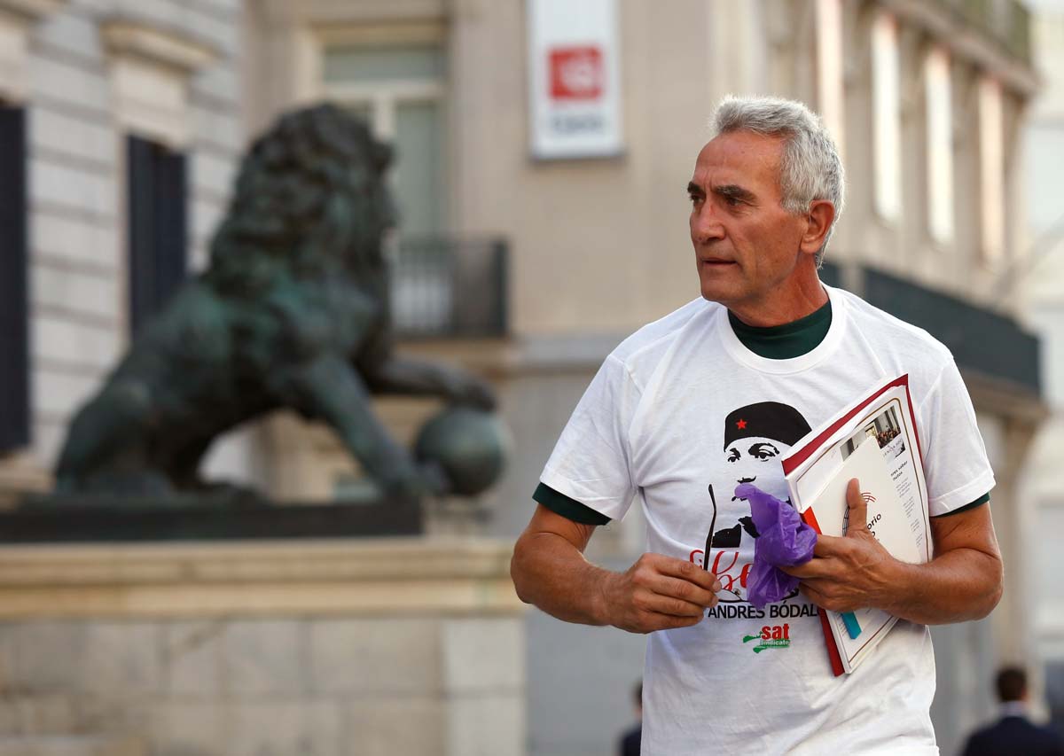 El diputado de Unidos Podemos Diego Cañamero