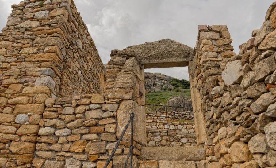 Restos del castillo de Culla, en Castellón