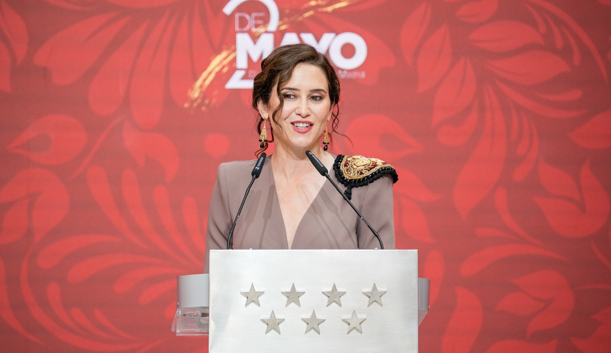 La presidenta de la Comunidad de Madrid, Isabel Díaz Ayuso. EP