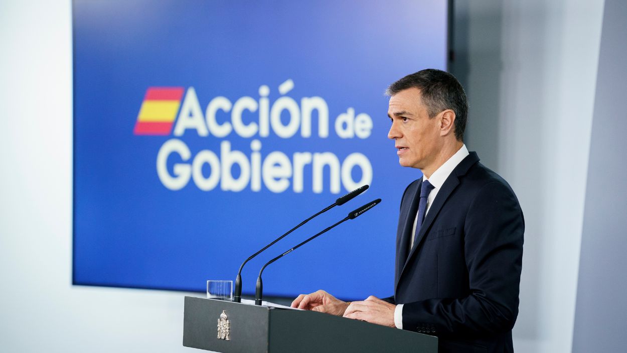 El presidente del Gobierno, Pedro Sánchez. EP 
