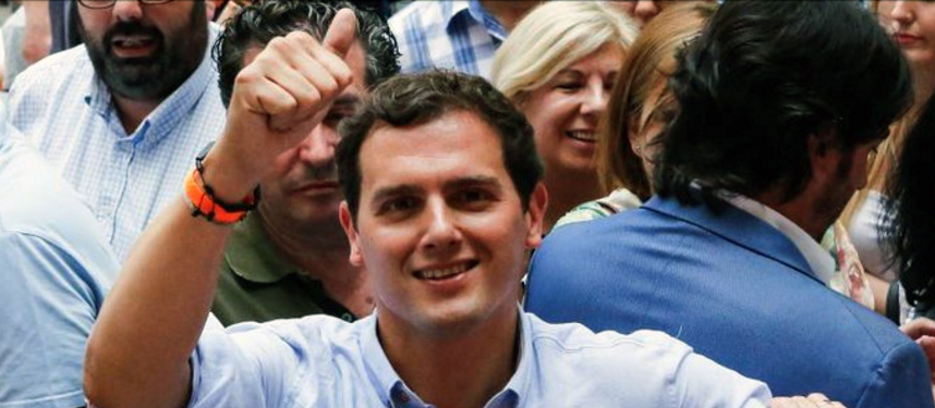 Albert Rivera, el líder de Ciudadanos. Albert Rivera, el líder de Ciudadanos.