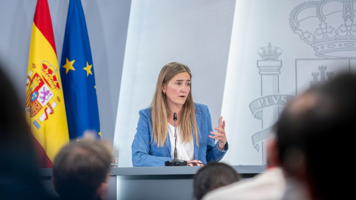La vicepresidenta tercera y ministra para la Transición Ecológica y el Reto Demográfico, Sara Aagesen. EP