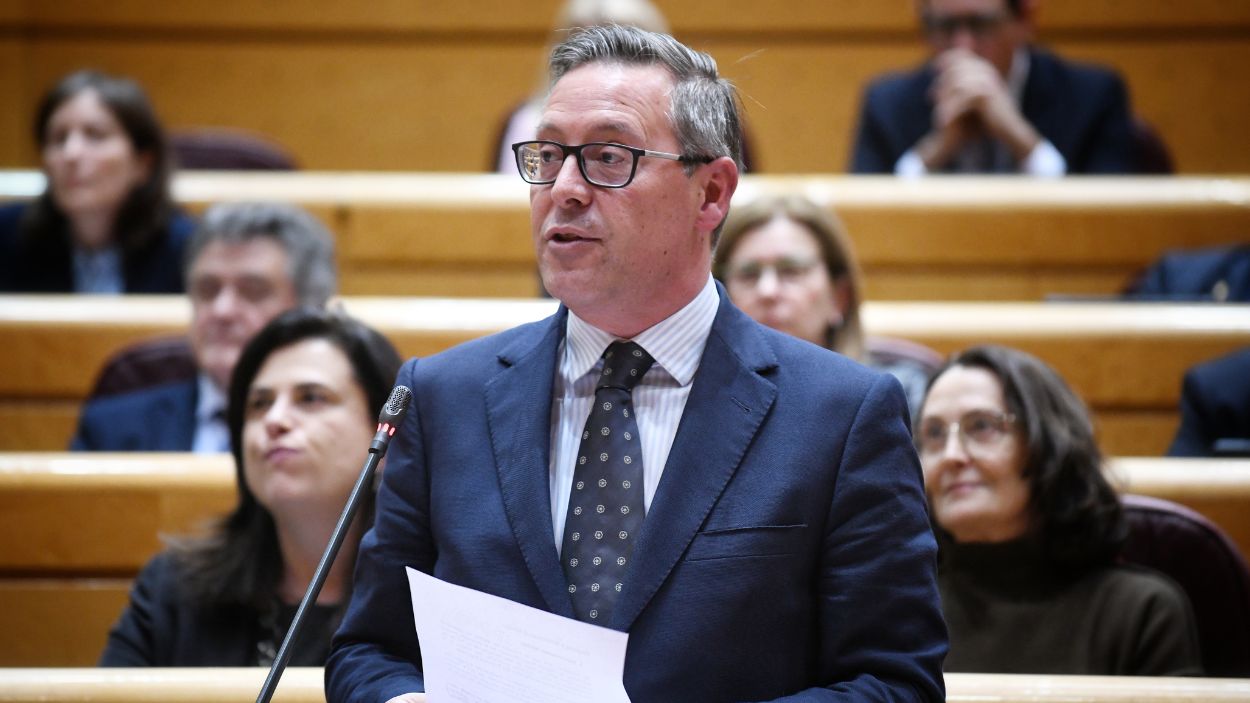 El secretario general del PP de Madrid, Alfonso Serrano. EP