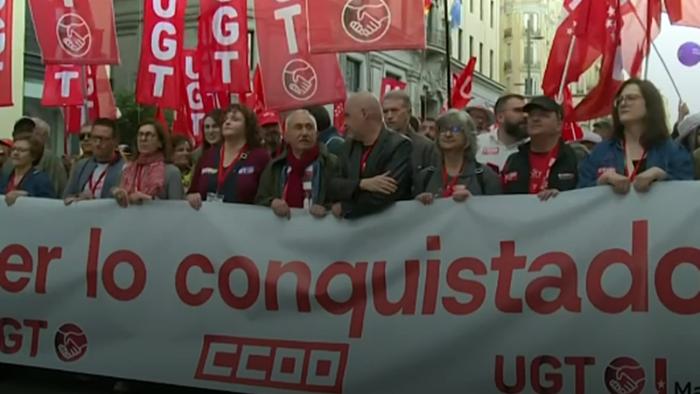 En directo: Manifestaciones del 1 mayo, Día del Trabajador