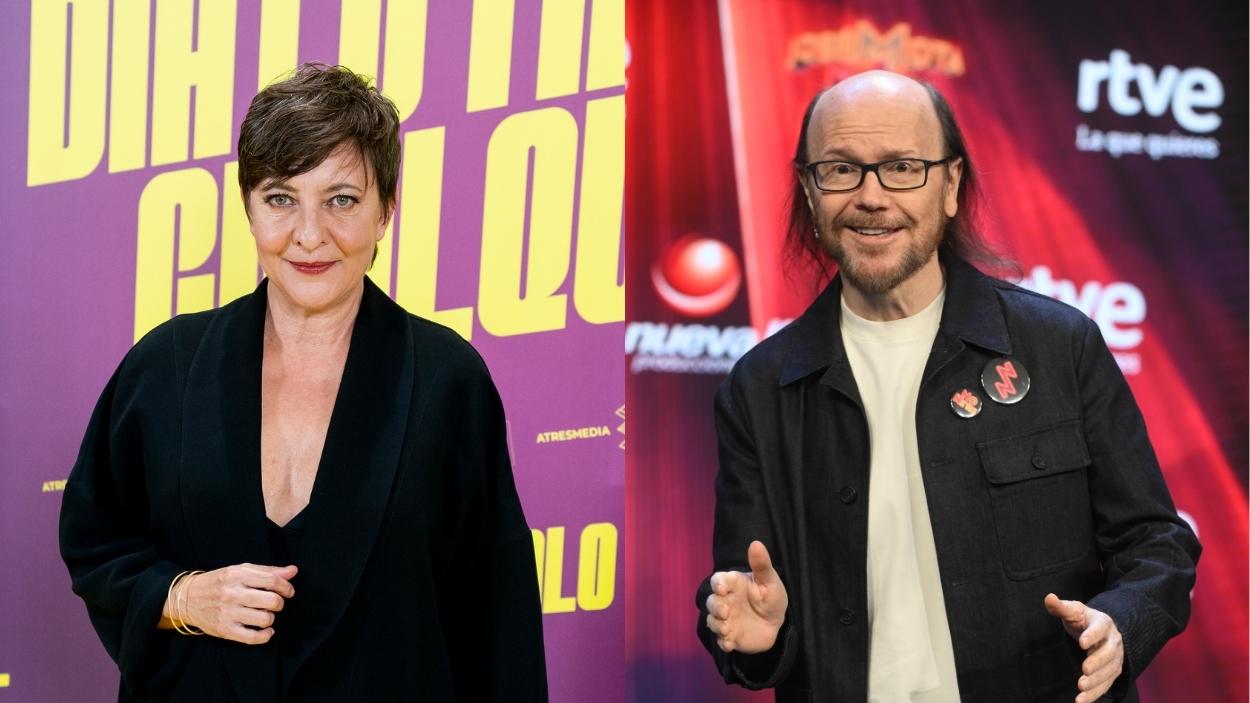 Eva Hache y Santiago Segura. EP
