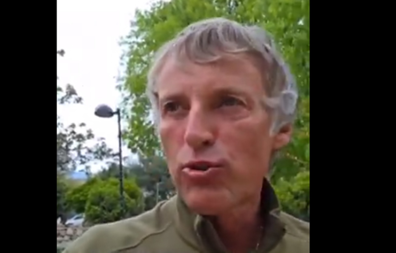 Jesús Calleja en una imagen del vídeo sobre conspiranoicos del apagón colgado en sus redes sociales