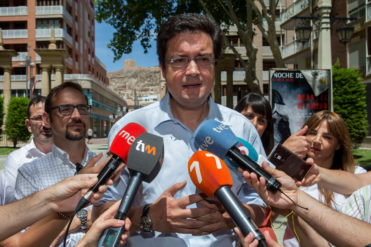 El portavoz del PSOE en el Congreso, Óscar López