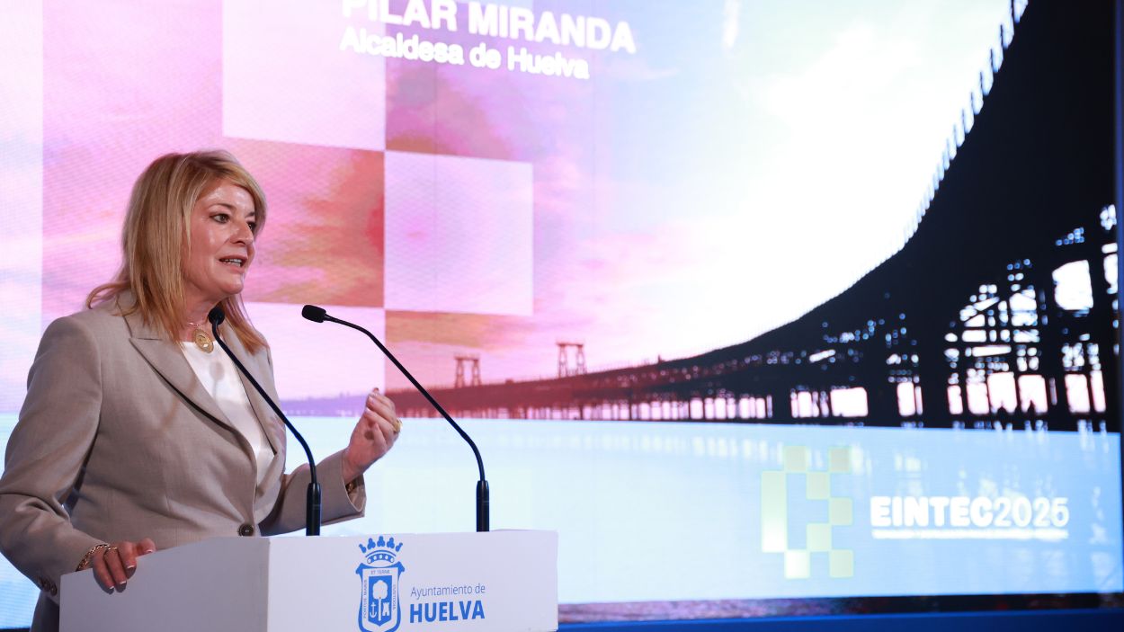 La alcaldesa de Huelva, Pilar Miranda. EP. 