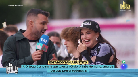 Inés Hernand entona un agradecimiento al rey Juan Carlos (y al fin del mundo) en 'La familia de la tele'