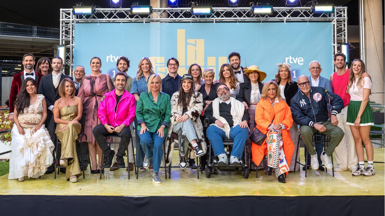 Estreno de 'La familia de la tele'. TVE