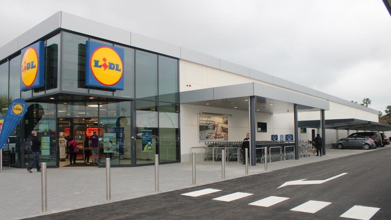 Un supermercado de Lidl. Lidl