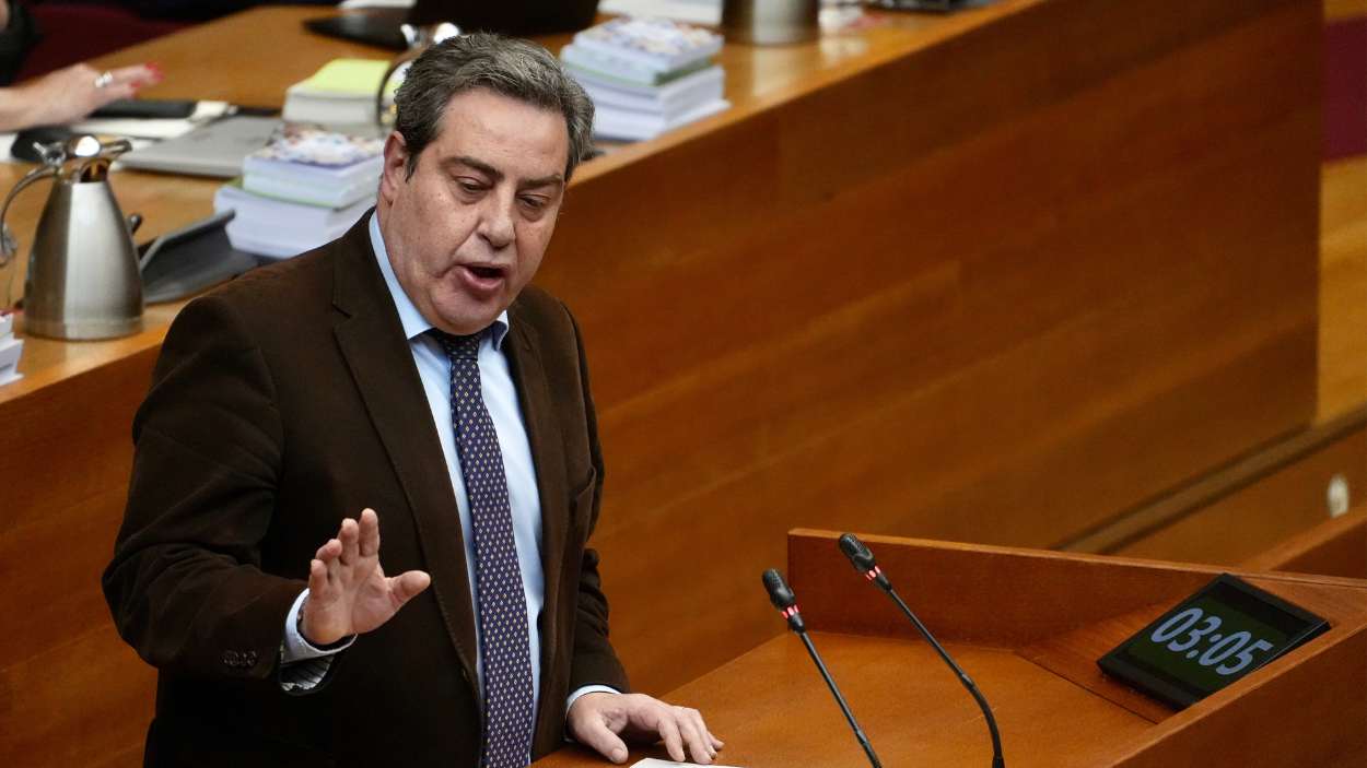 El presidente de Vox Valencia, José María Llanos. EP