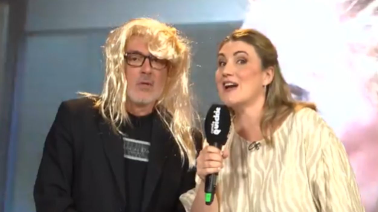 Kiko Hernández y Carlota Corredera en 'Tentáculos'. Canal Quickie