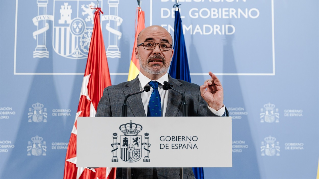 El delegado de Gobierno de Madrid Francisco Martín Aguirre. EP. 