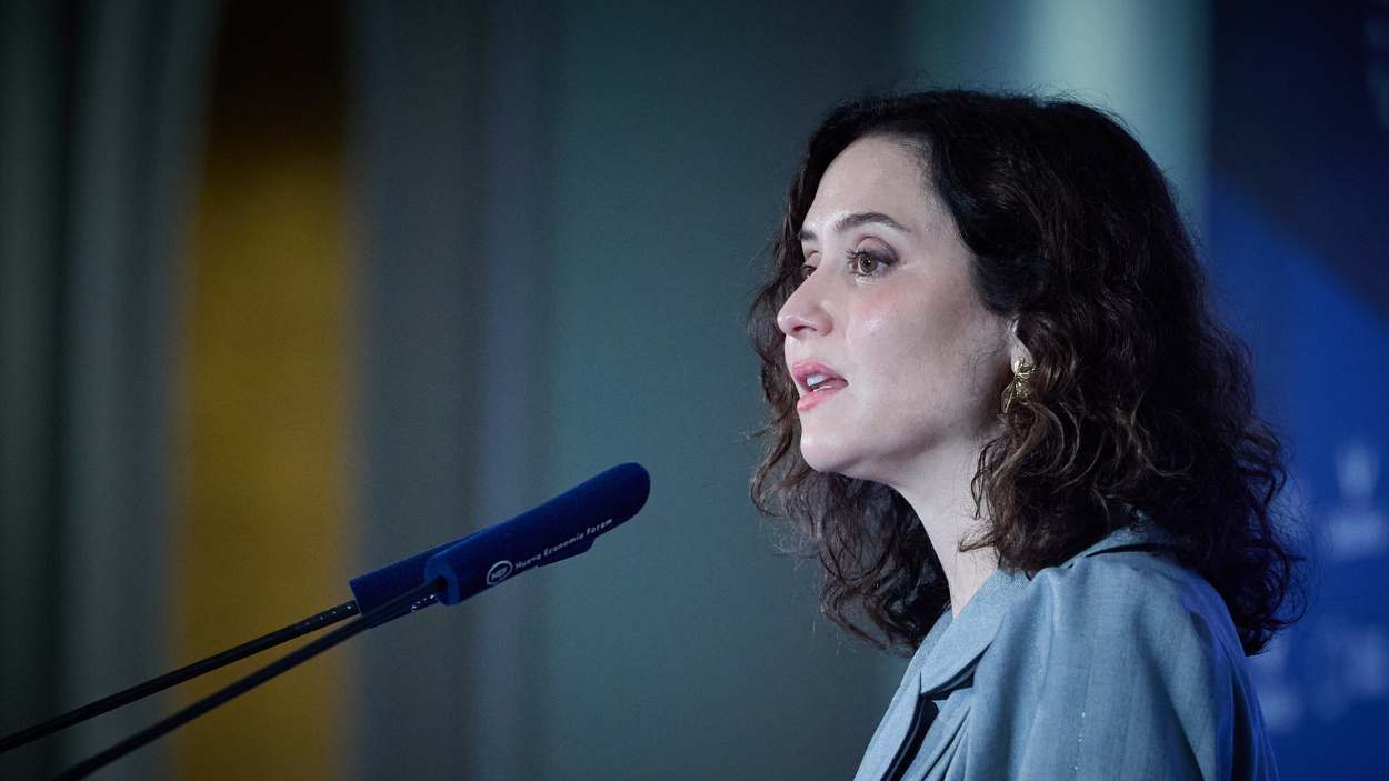 La presidenta de la Comunidad de Madrid, Isabel Díaz Ayuso. EP