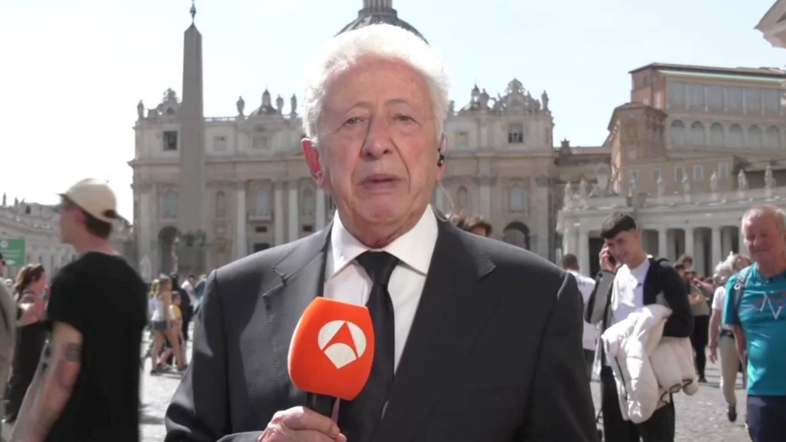 Antonio Pelayo, periodista de Antena 3. Atresmedia Televisión