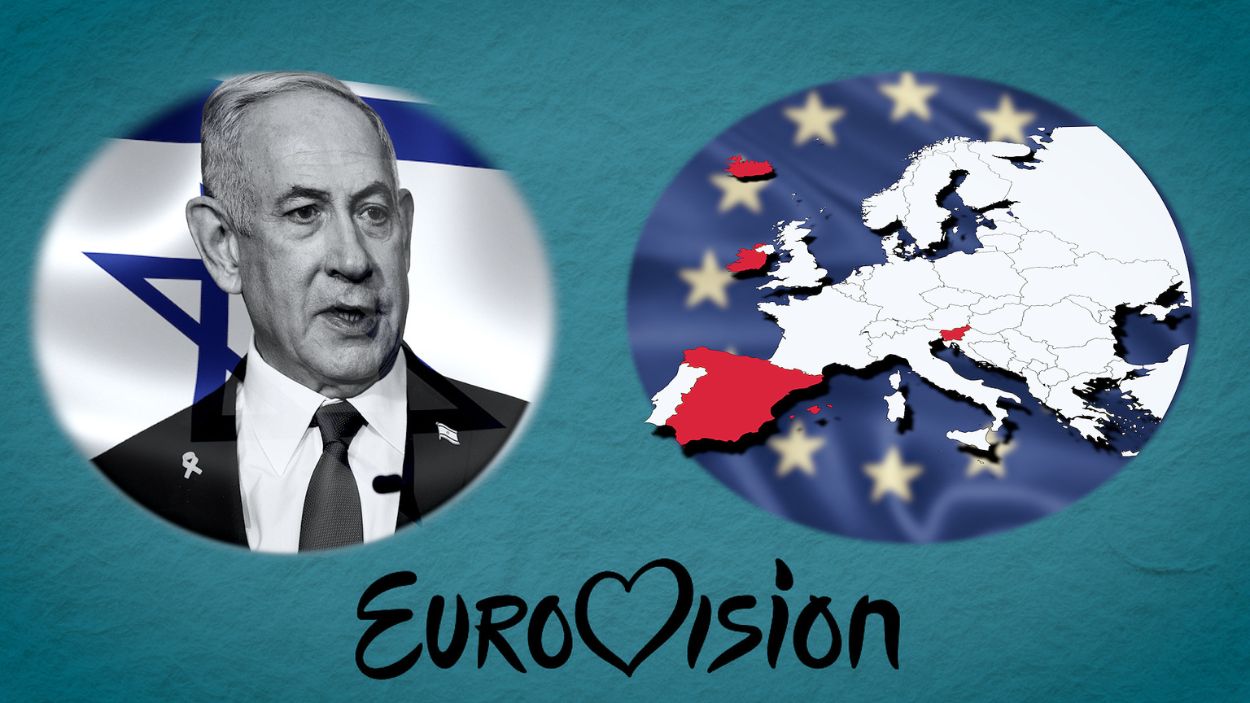 Ilustración Netanyahu. Elaboración propia.