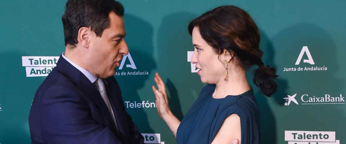 El PP de Moreno Bonilla ridiculiza al de Ayuso con una comparativa que hunde a Madrid