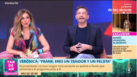 Frank Blanco acusa a 'Tardear' de manipulación durante un enfrentamiento con Verónica Dulanto en directo