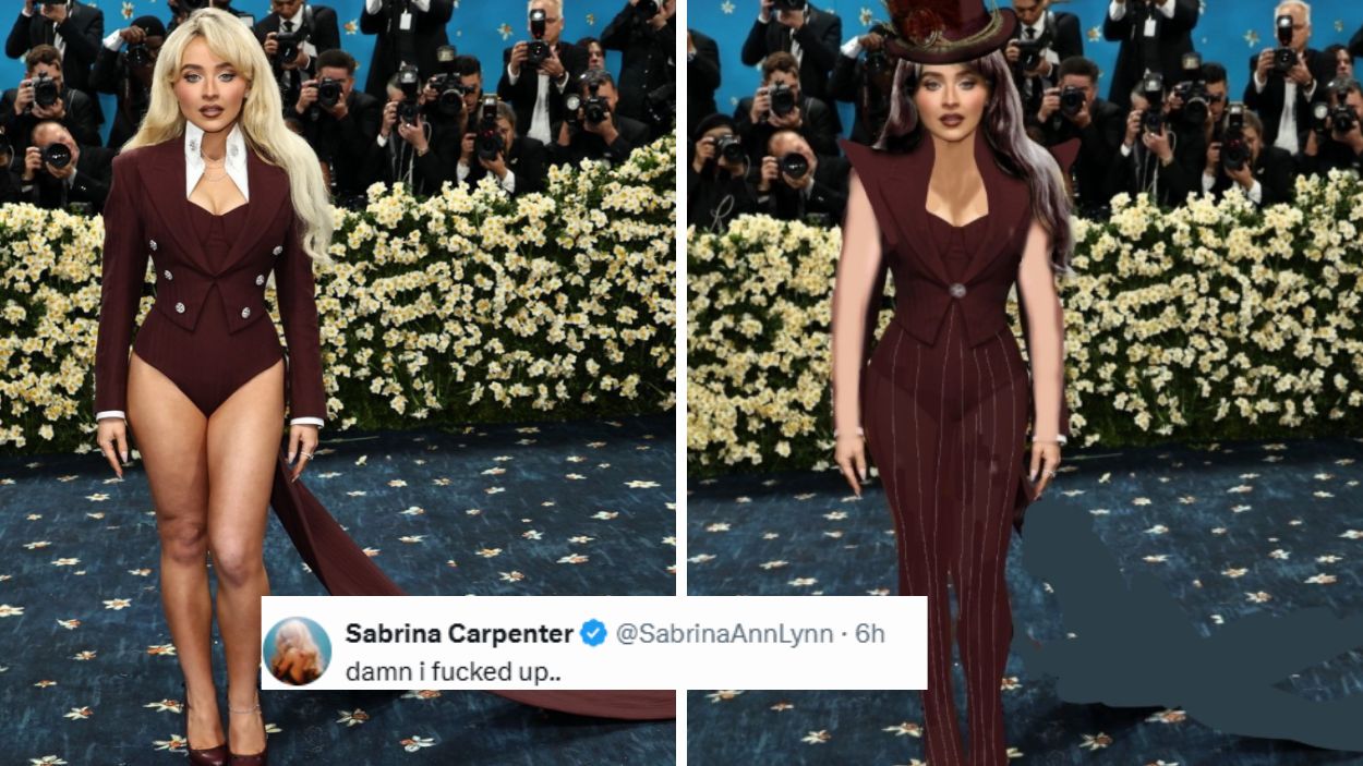 Sabrina Carpenter responde a las críticas. Elaboración propia.