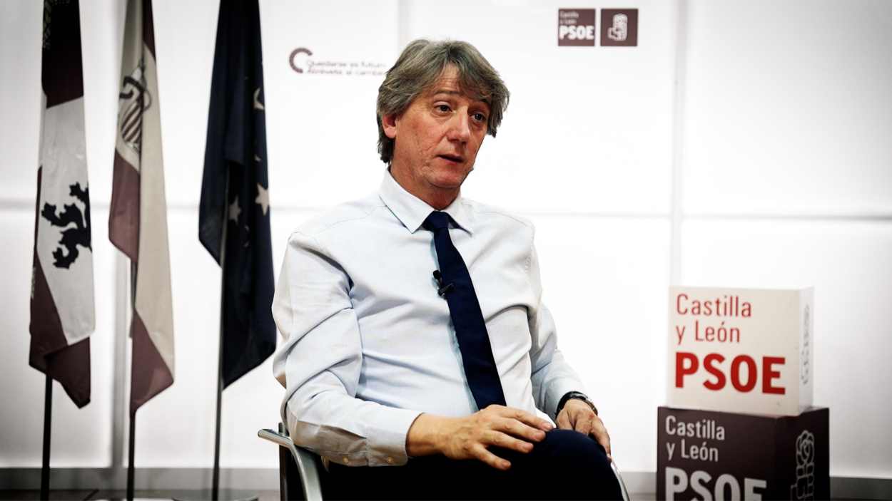  Carlos Martínez, secretario general del PSOE de Castilla y León