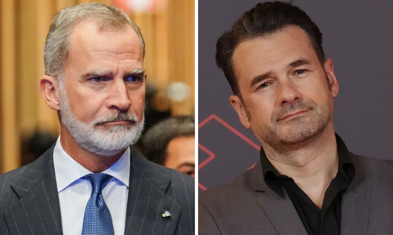 El rey Felipe VI y Iñaki López. Elaboración propia.