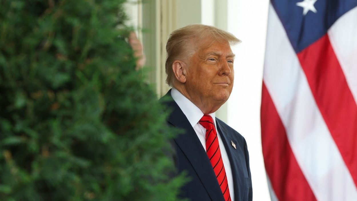 Trump en la Casa Blanca. EP