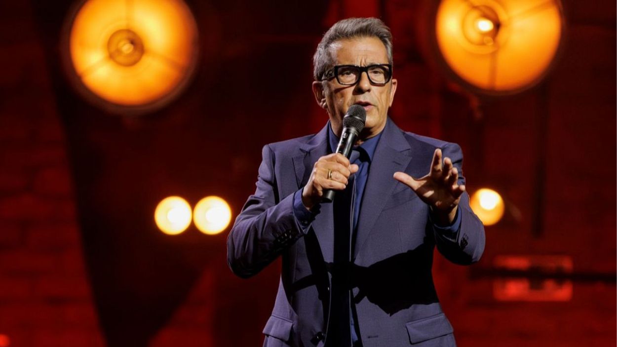 Andreu Buenafuente en el estreno de 'Futuro Imperfecto'. TVE