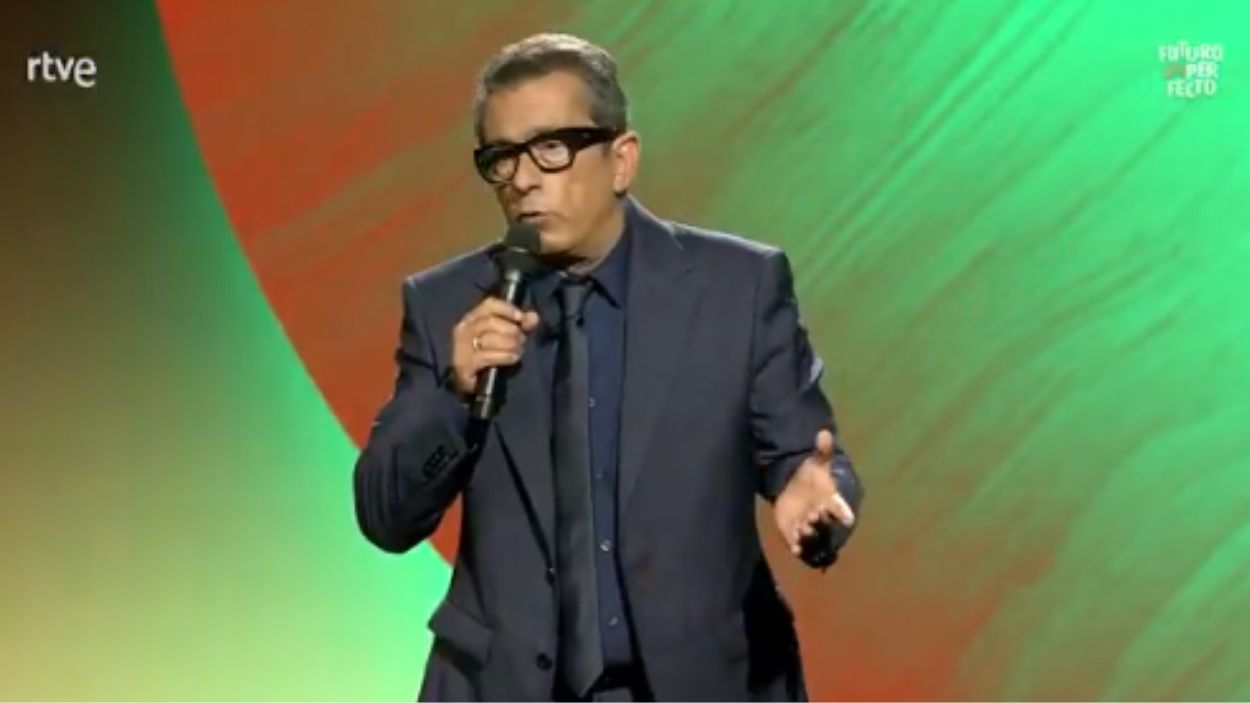 Andreu Buenafuente en 'Futuro Imperfecto'. TVE