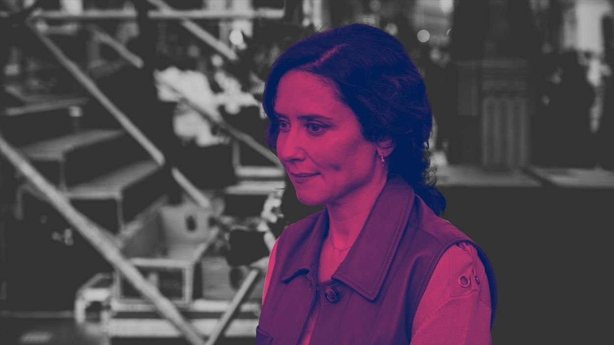 La presidenta de la Comunidad de Madrid Isabel Díaz Ayuso. Ilustración Propia.