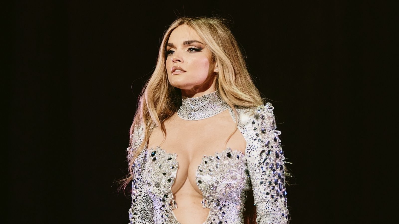 Melody, en el escenario de Eurovisión 2025. RTVE