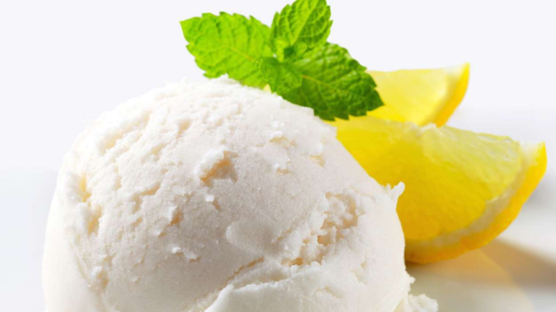 Helado de limón Helado de limón