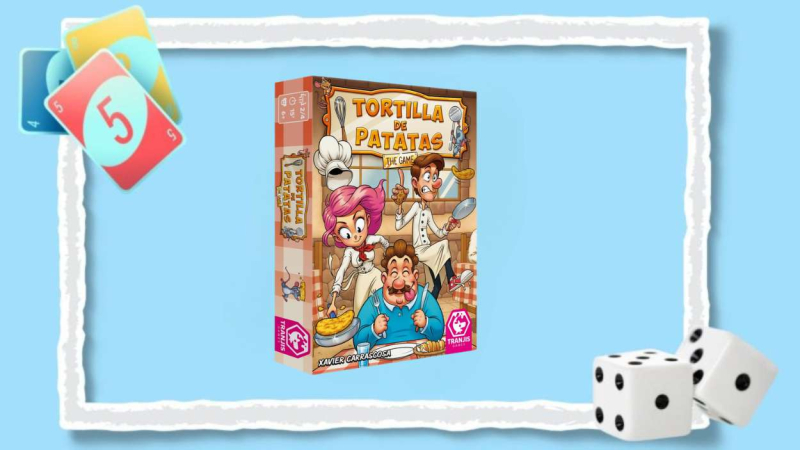 Tortilla de patatas, un juego de mesa de Tranjis Games