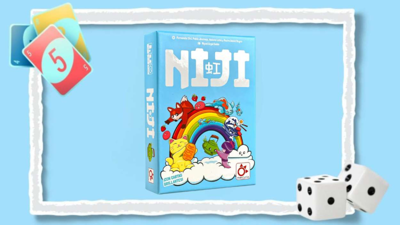 Niji, un juego de mesa de Mercurio